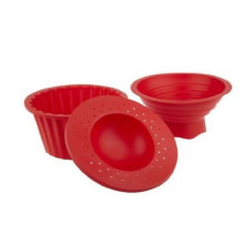 3PCS Silikon-große Spitzengeburtstags-Kuchen-Schalen-Kuchen-Form